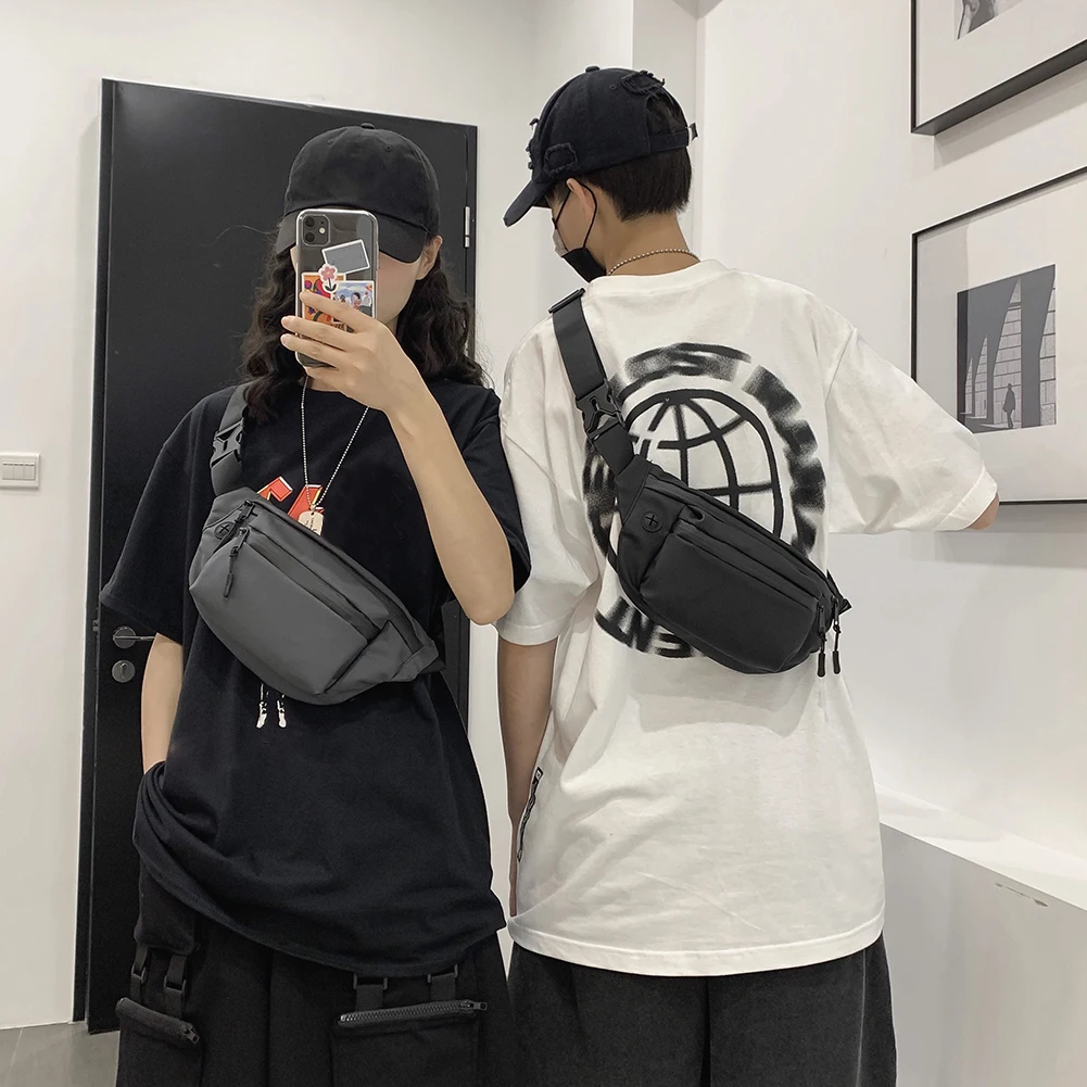 Водонепроницаемая Женская поясная сумка модная нагрудная уличные сумки через