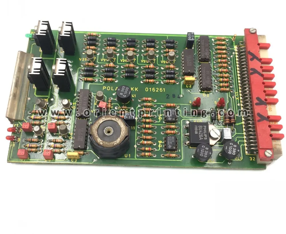 

016261 Original Polar 76EM Cutting Machine KK Card 016261 Offset Spare Parts