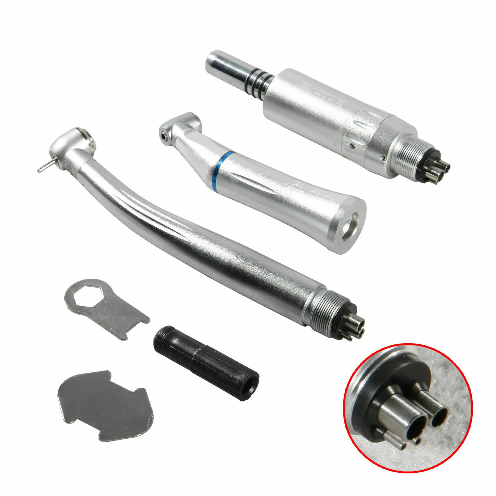 Внутренний стоматологический контр угол распыления Воздушный Двигатель с 4