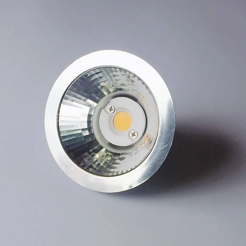 Dimmable AR70 Светодиодный точечный светильник BA15D светодиодный 7 Вт 10 COB 220 в 230 240 В