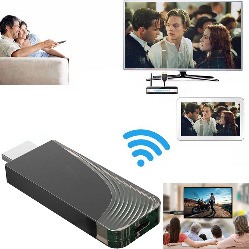 ТВ-приемник Wi-Fi дисплей DLNA Miracast Airplay зеркальный экран HDMI совместимый с Android IOS
