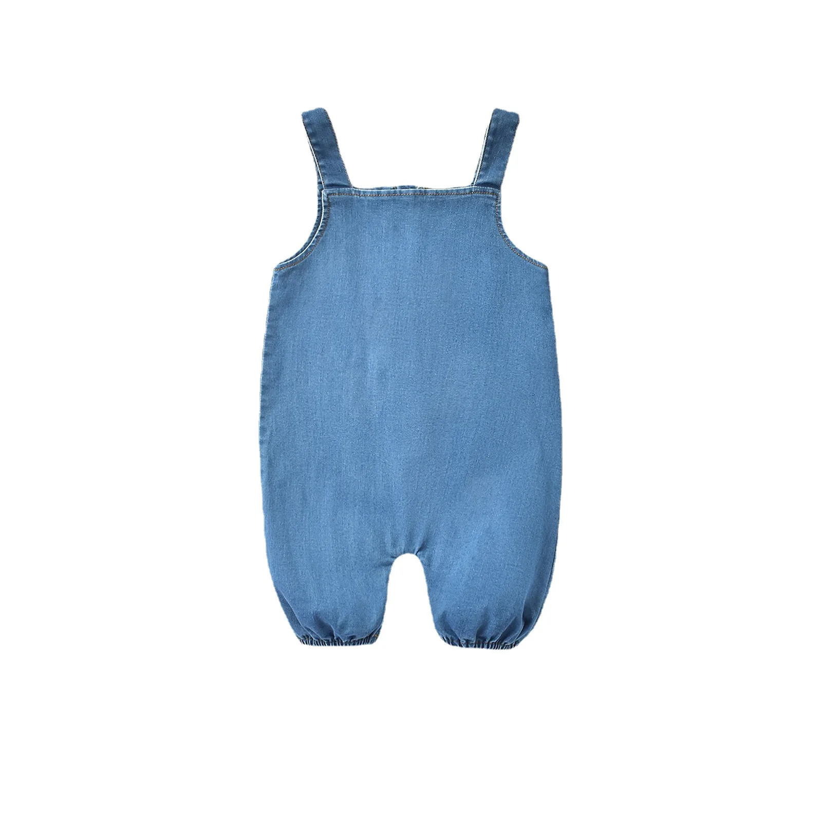 Джинсовый комбинезон для мальчиков и девочек на возраст от 0 до 18 месяцев|Ромперы|