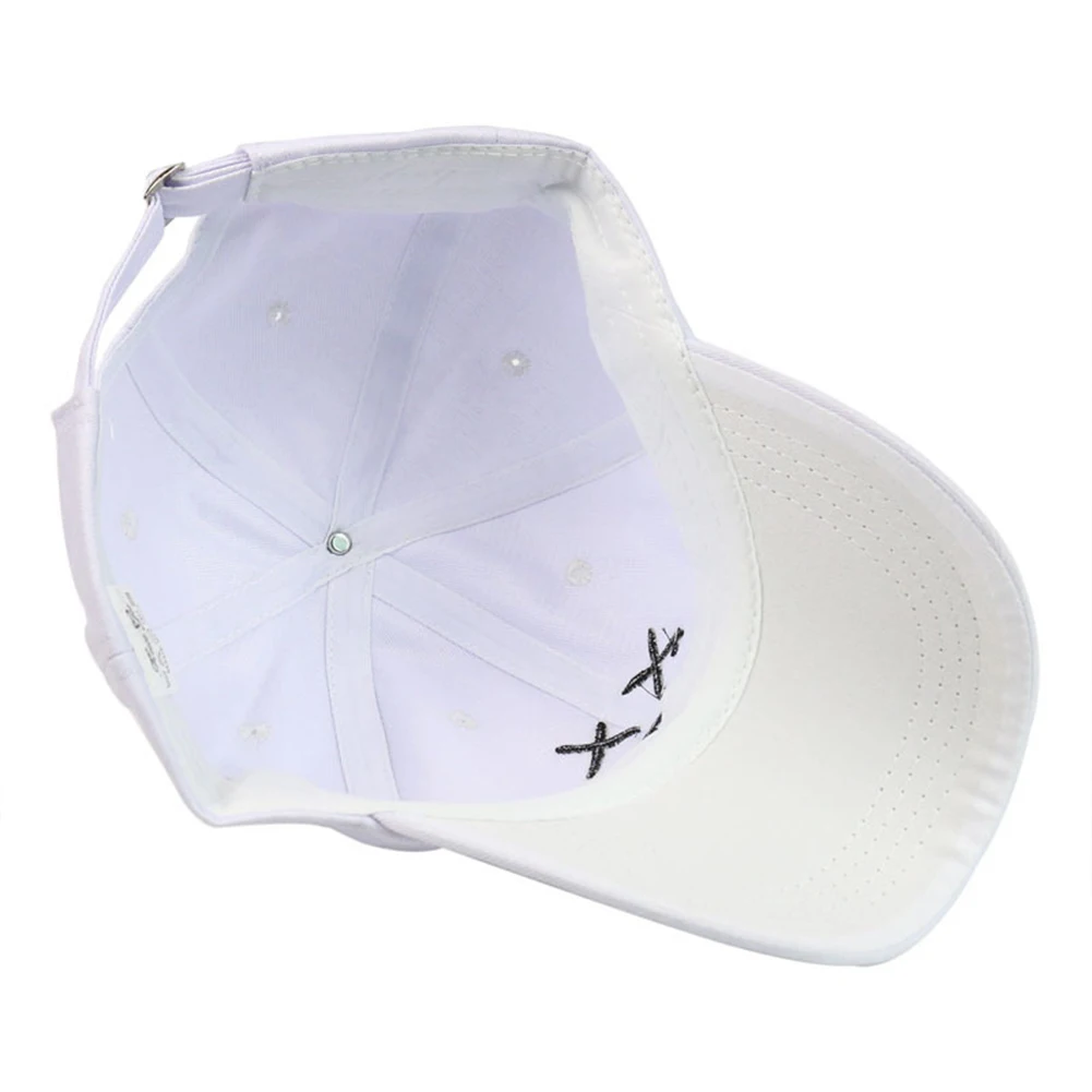 

Women Men Camping Embroidery Sun Protection Sad Face Hat Baseball Cap Outdoor Casual Curved Brim Adjustable Fashion Fishing Wild