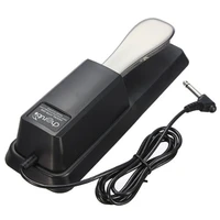 cherub wtb 005 black electric portable damper sustain metal pedal for hmy piano yamaha for casio keyboard sustain ped