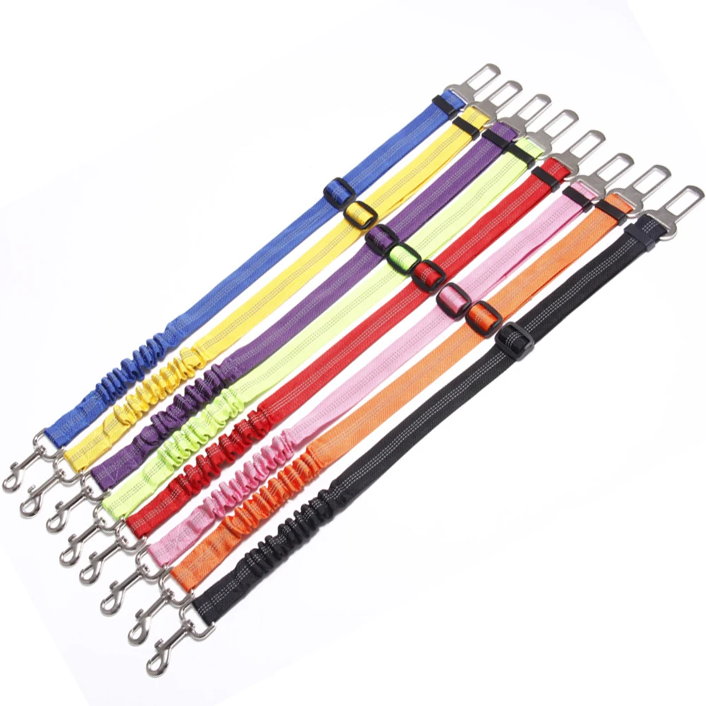 Нейлоновый Поводок для собак выдвижная эластичная Светоотражающая Защитная