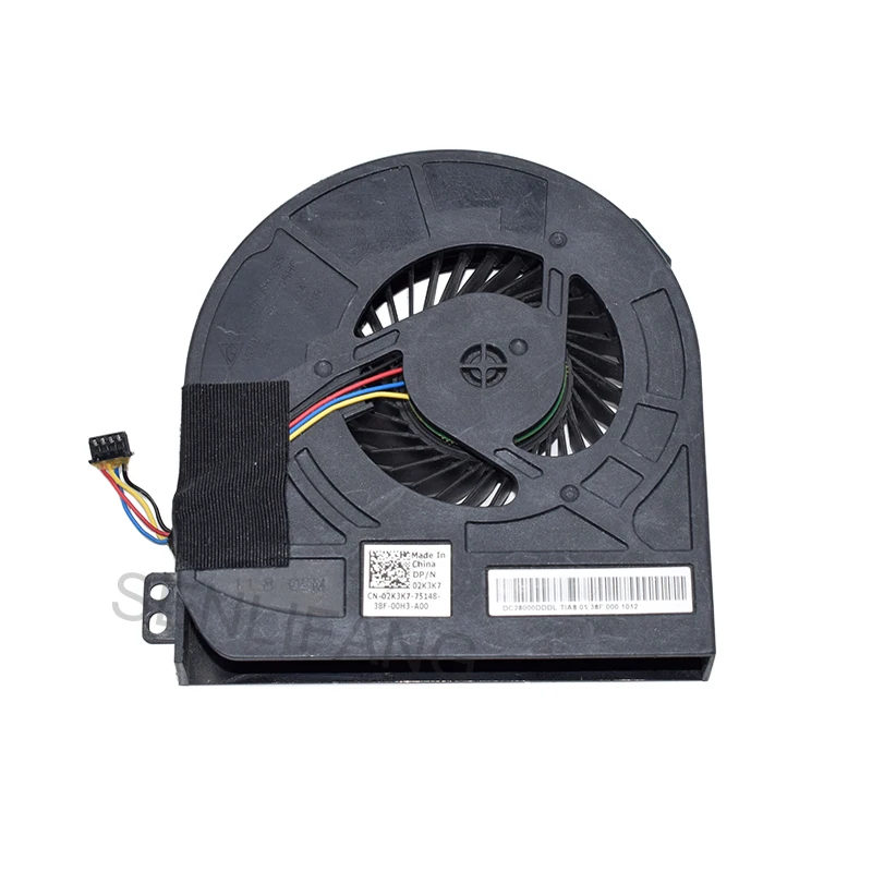 

Для DELL M4700 M4800 CPU Fan 02K3K7 DC28000DDDL CN-02K3K7 BATA0815R5H четыре линии