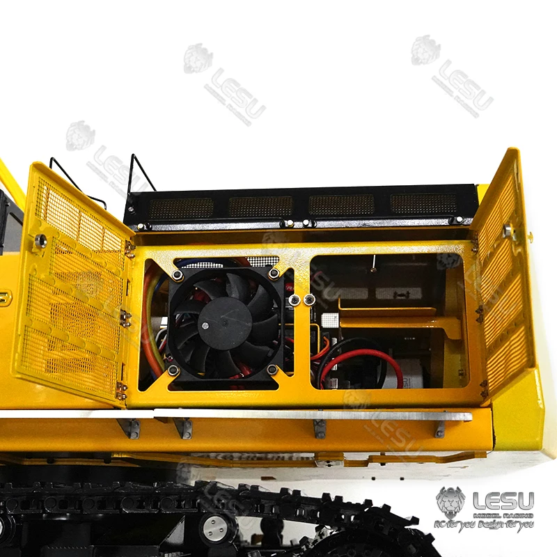 RCLESU полностью металлический тяжелый экскаватор модель 1/14 Carter C374F гусеничный