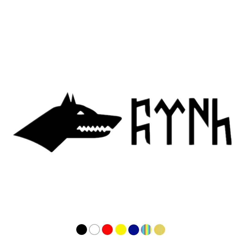 CS-10129# наклейки на авто Гоктюрк Турецкий и Волк водонепроницаемые машину наклейка