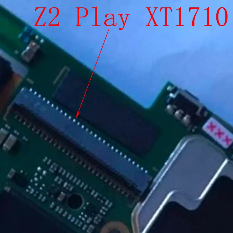 

5-10Pcs LCD Display Screen Flex FPC Connector For Motorola Moto Z2 Play XT1710 Z2Play Z Droid XT1635 Plug Board 54 49 pin