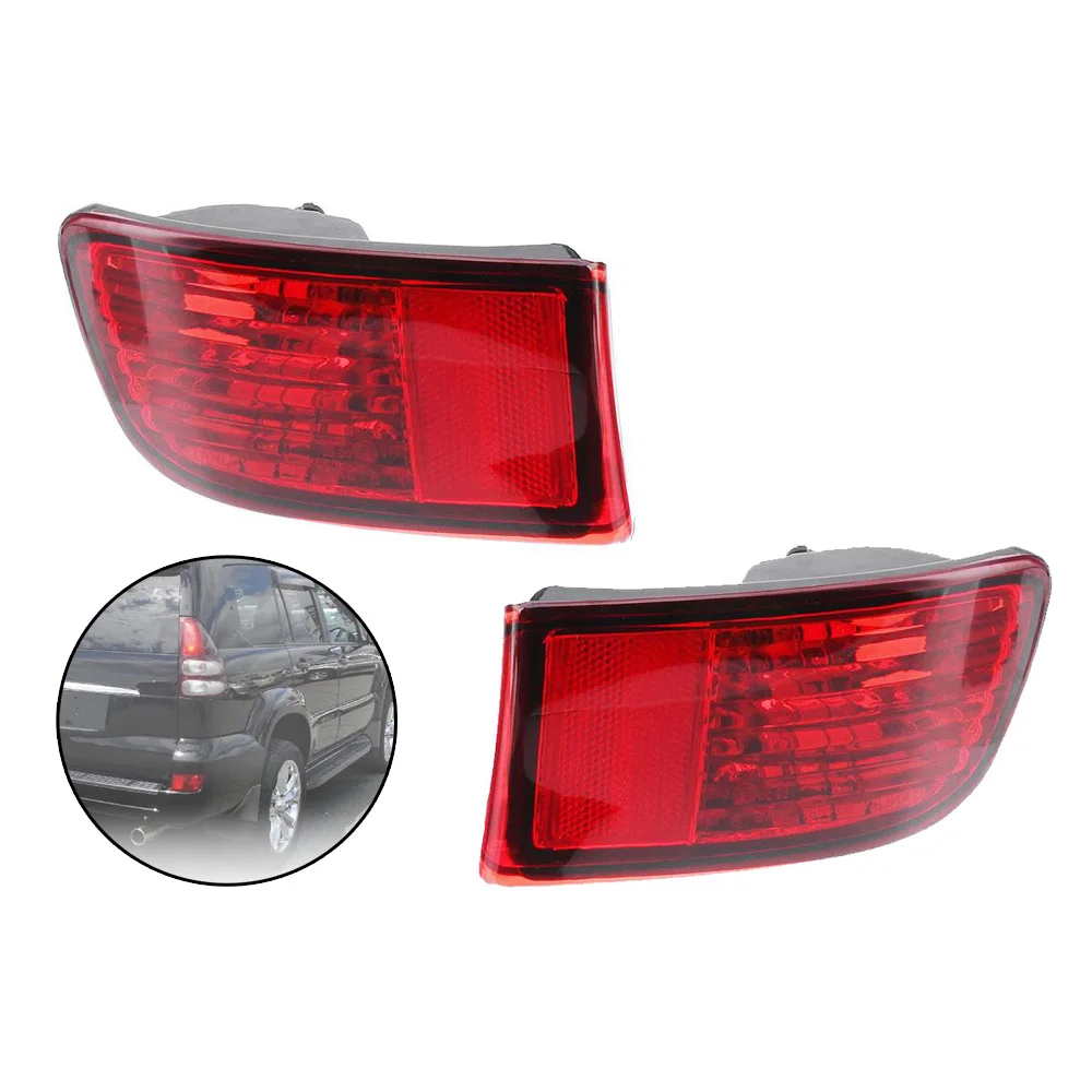 Аксессуар задний бампер светильник для Toyota Land Cruiser Prado J120 2002 2009 ABS пластик новые