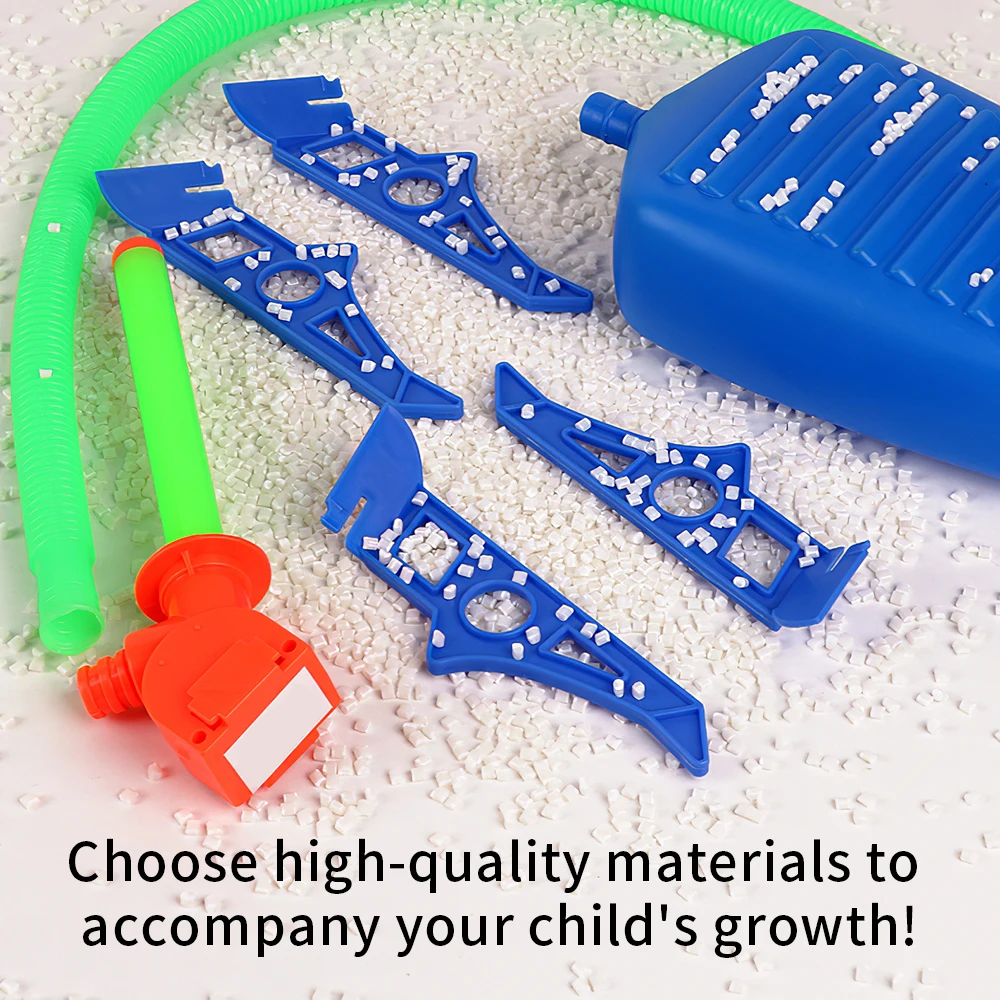 

Kids Air Pressed Stomp Rocket Pedal Games Outdoor Sports Kids League Launchers Step Pump Skittles Children Foot Family Game Toy