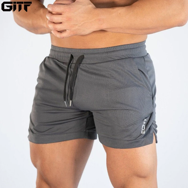 Шорты GITF 2020 M-4XL для бега спортивных тренировок фитнеса быстросохнущие мужские