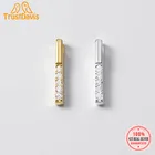 Trustdavis модная подвеска из настоящего серебра 925 пробы с блестящим кубическим цирконием, подвеска ручной работы, DIY аксессуары, ювелирные изделия, оптовая продажа DZ190