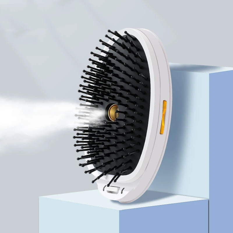 Портативный Антистатический распылитель домашняя расческа для массажа прямых