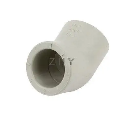 25 мм диаметр 45 угол градусов локоть PP R фитинги трубы разъем адаптера|Соединители|