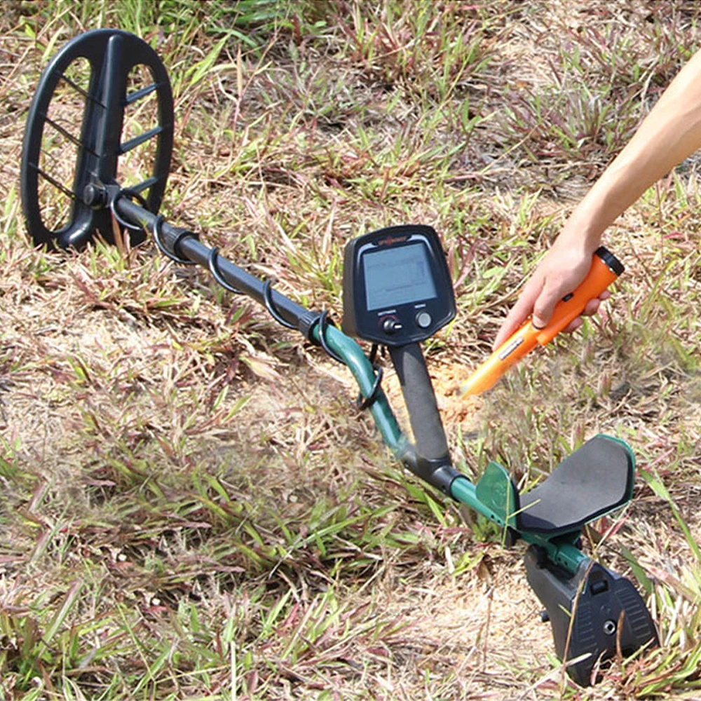 

Underground Metal Detector T2 Length Adjustable Treasure Detectos Finders Seeker DIY Portable Metal Gold Detector