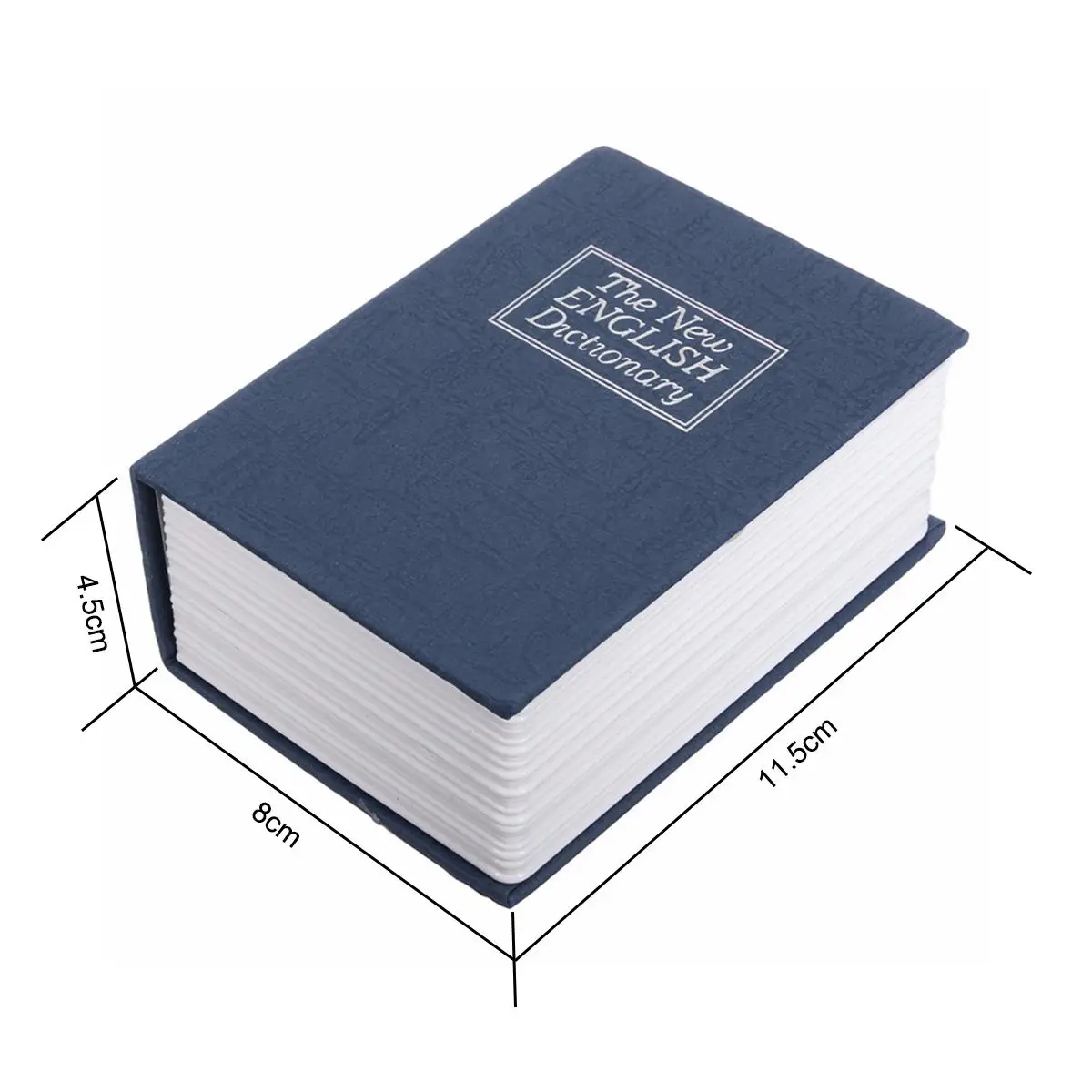 Наличные деньги хранения монет ювелирная для ключей шкафчик словарь Мини Сейф