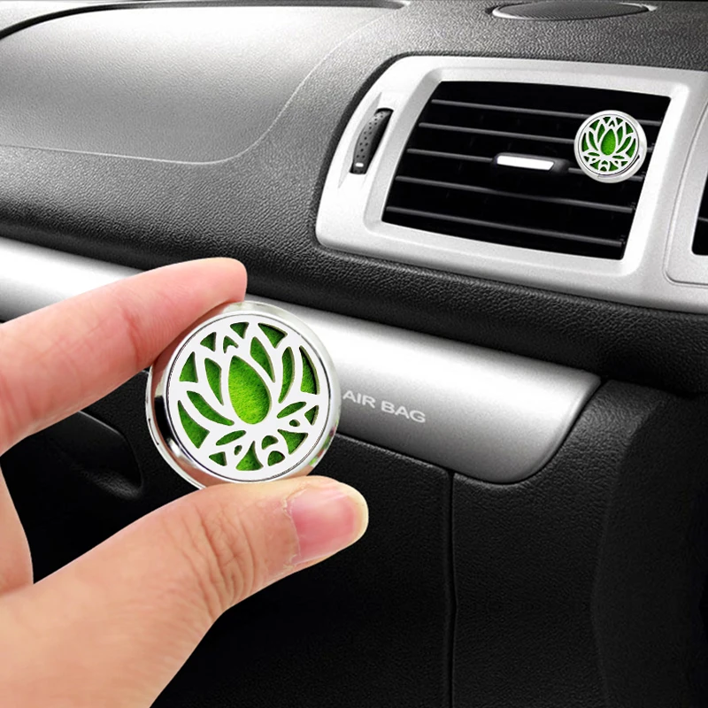 30 мм нержавеющая сталь + сплав автомобильный диффузор эфирных масел модный