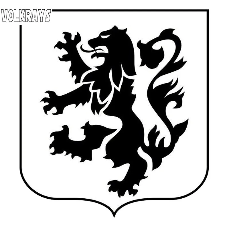 

Volkrays индивидуальные автомобильные наклейки оригинальные Львы Военные Аксессуары светоотражающие солнцезащитные виниловые наклейки черн...