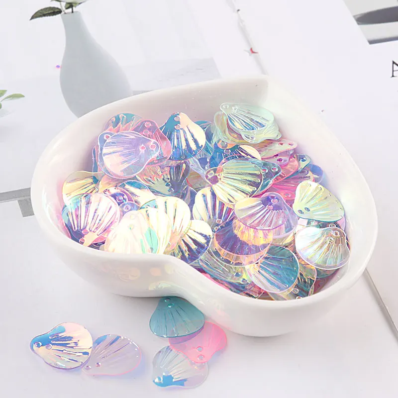 Mix Color Новые 13 мм Блестящий Прозрачный просвечивающийся чехол форма, Сыпучие блёстки DIY Швейные украшения свадебные пайетки ручной работы женское платье аксессуары - Цвет: Mix Color