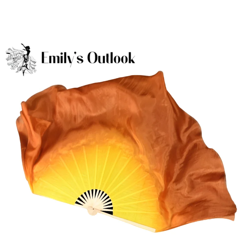 Веер-Фата для танца живота Шелковый веер китайского народного легкого веса с