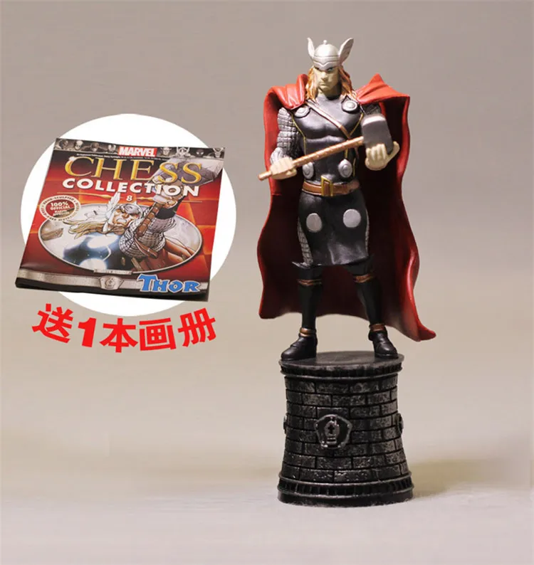 

Marvel Captain America Thor, Spider-Man, Hulk, War Chess Edition Figure, Comes with A Beautiful Picture Album