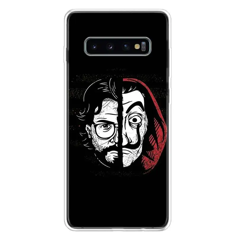 Tv La Casa de papel чехол для телефона samsung Galaxy S10+ Lite Note 10 9 8 S9 S8 J4 J6 J8 Plus S7 S6 чехол