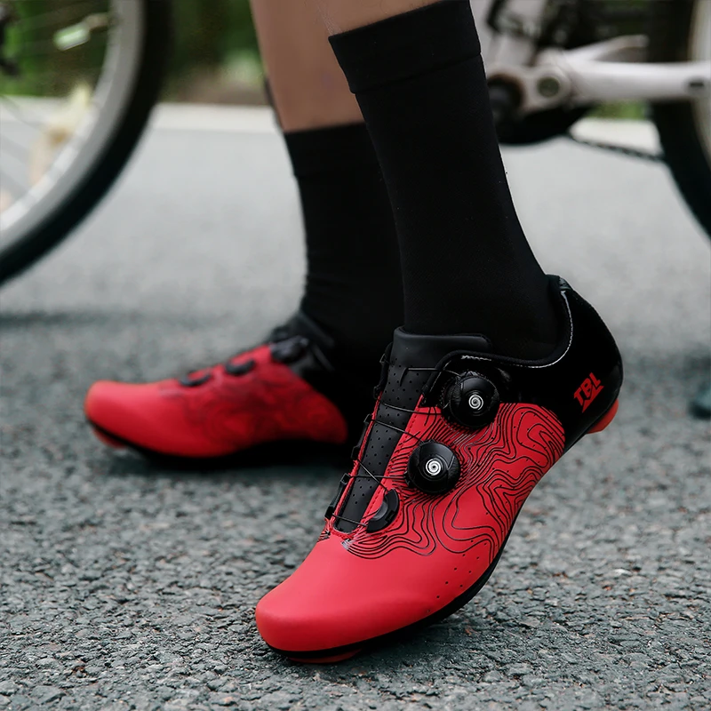 Кроссовки SPD мужские для езды на велосипеде спортивная обувь шоссейного