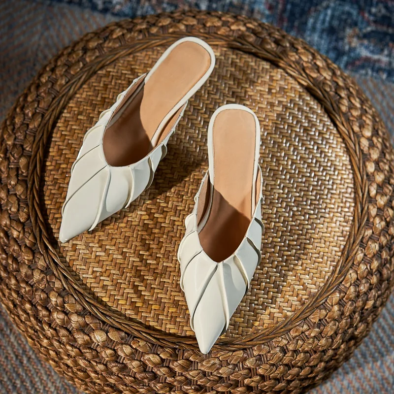 

fashion pumps nude shoes women slingback summer cut-outs high heel party wedding shoes fashion pointed toe female leather sandal