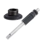 2 шт.компл. цепная пила масляный насос с червячным Шестерни Drive, пригодный для HUSQVARNAA 340 345 346XP 350 351 353 359 бензопила запчасти для садовых инструментов