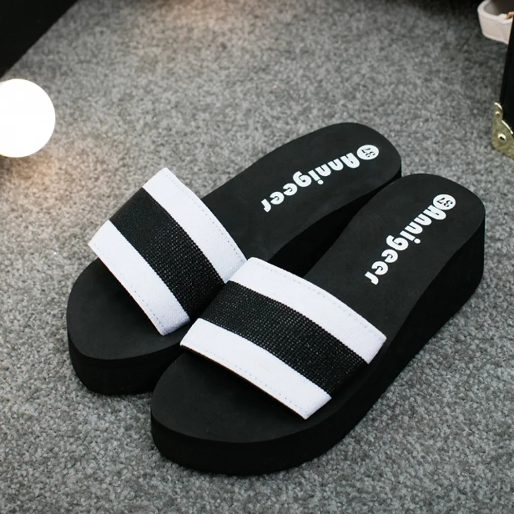 Новинка Женские Летние вьетнамки Обувь на плоской подошве сандалии из ЭВА