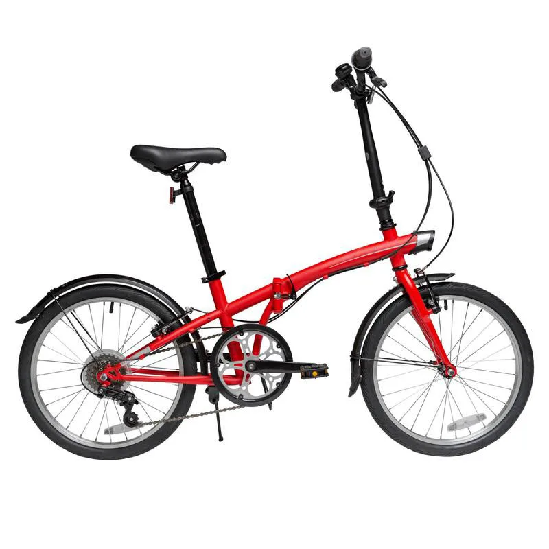 

Folding Bicycle 20 Inch Ultra-light Portable Adult Bicycle Small Variable Speed Folding Bicycle for Men Women