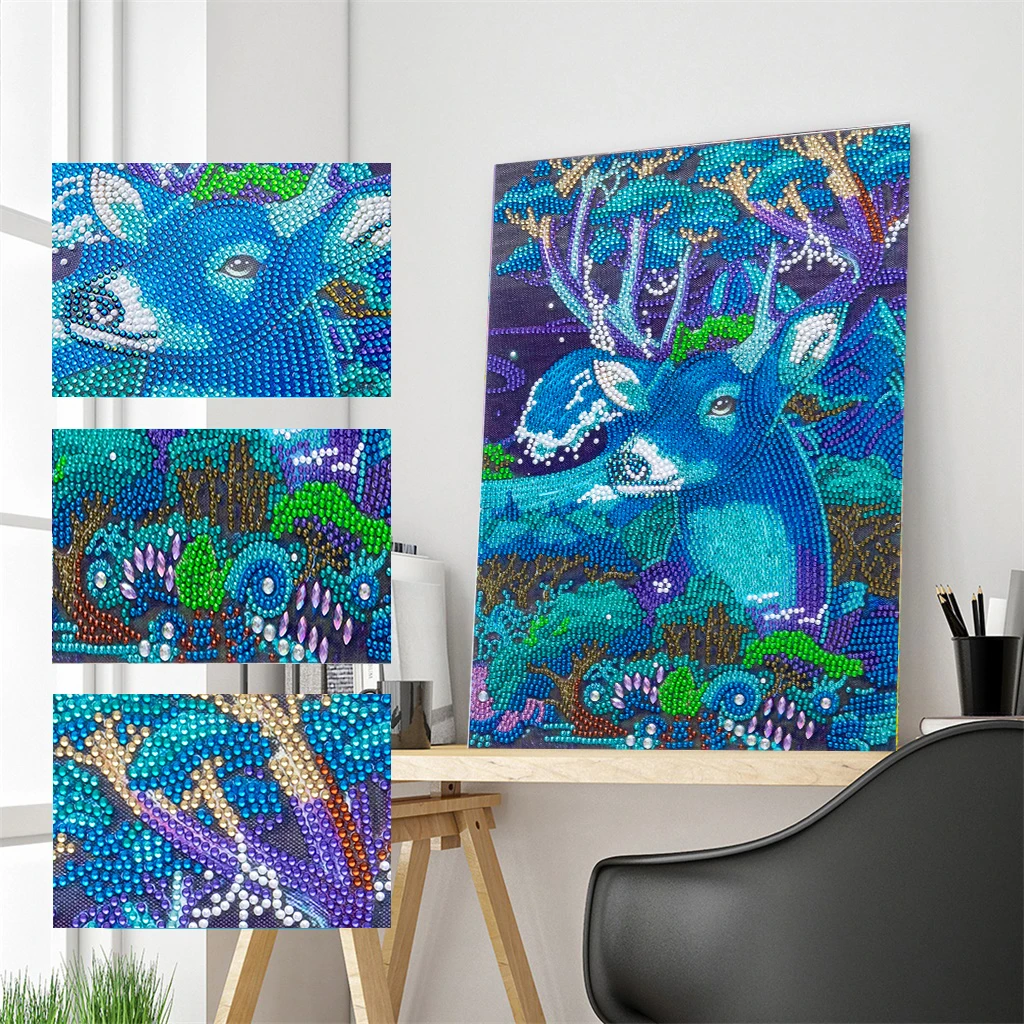 Набор для алмазной вышивки животных жирафов