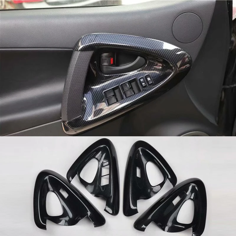 Для TOYOTA RAV4 2009 2012 левый руль 4 шт. ABS кнопки переключателя для автомобильного