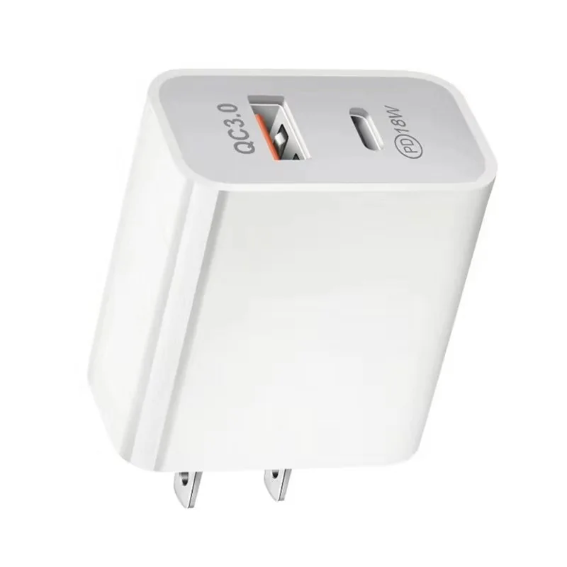 18 Вт Dual USB C PD зарядное устройство быстрое QC 3 0 для iPhone 12 X Xs 8 Xiaomi телефон Зарядное 200