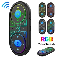 g11 rechargeable 2 4g wireless rgb backlight smart remote controller adapter