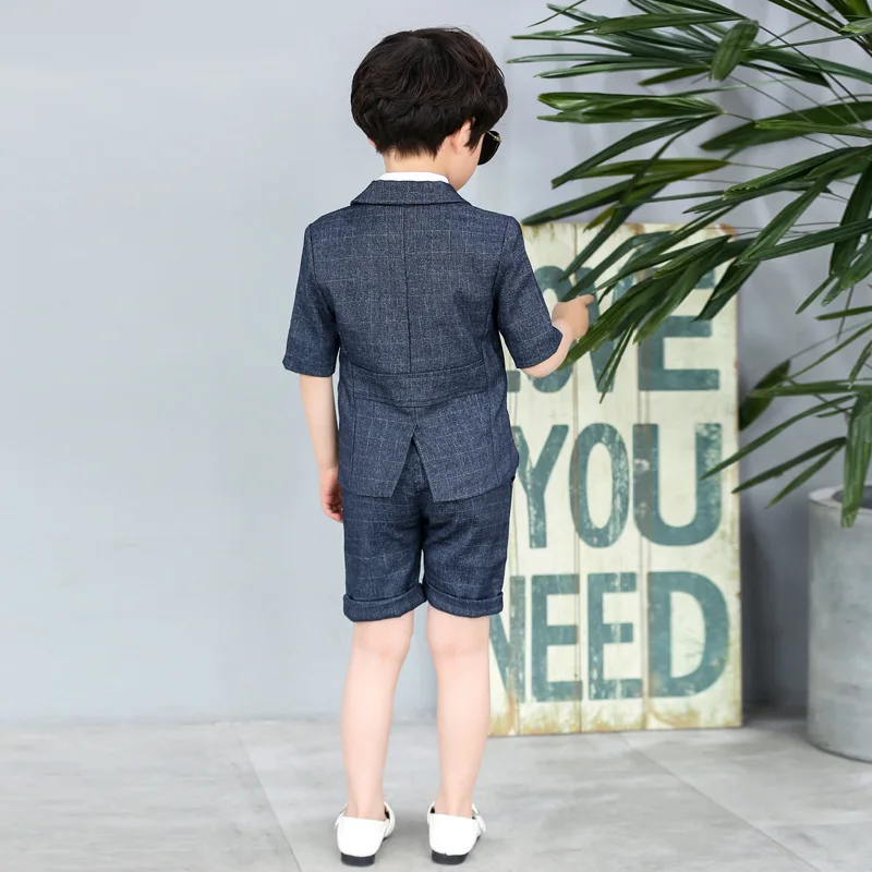 Детский Повседневный костюм из 2 предметов в британском стиле джентльменское