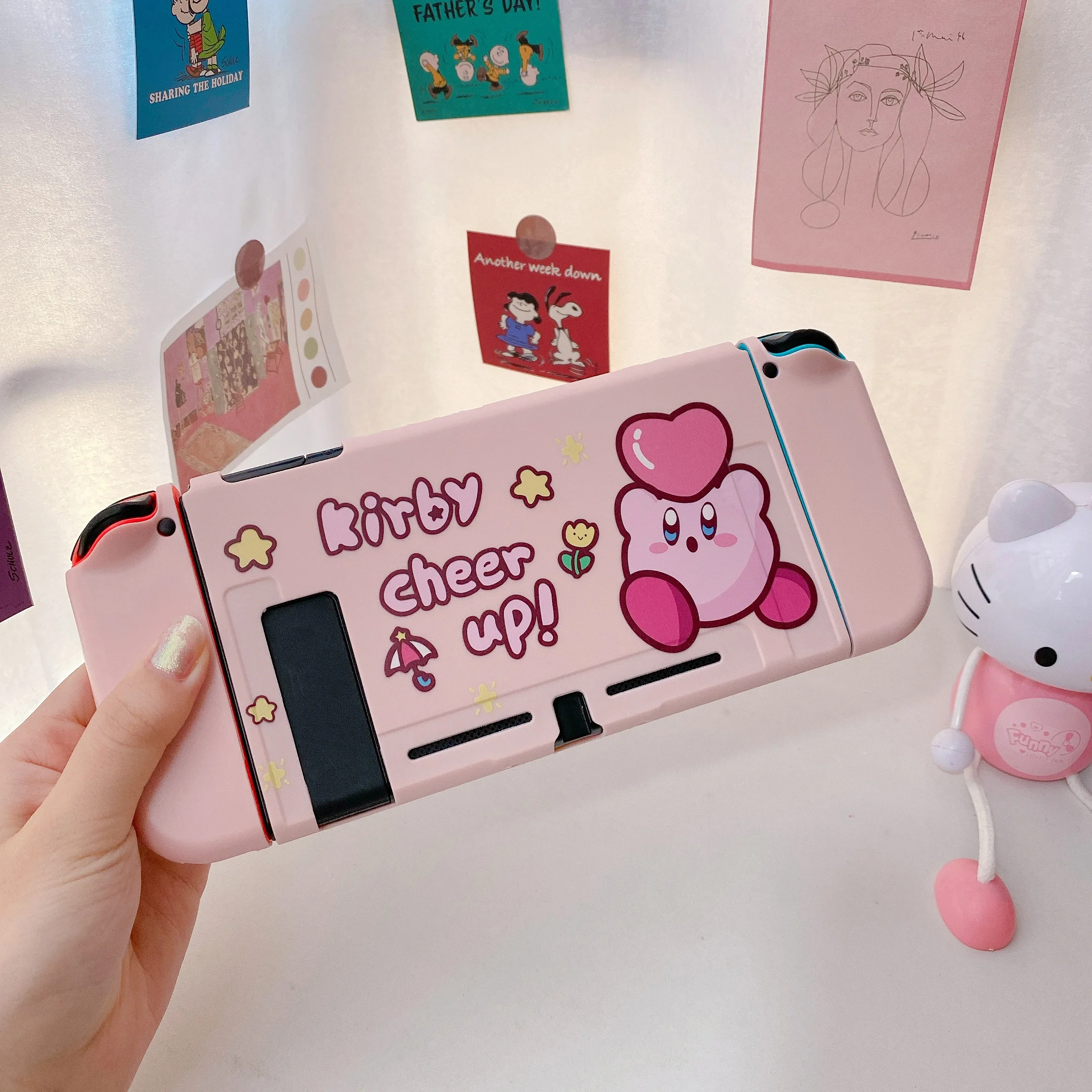 Милый мультяшный защитный чехол для игровой консоли Nintendo Switch Oled мягкие