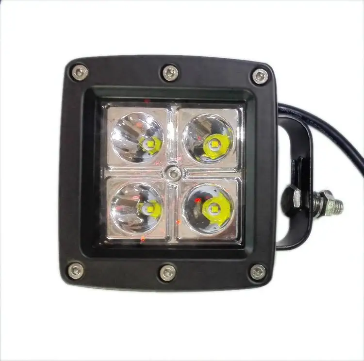 

Free shipping DC10-30V 12W Waterproof Cree T6 chip led car headlight light