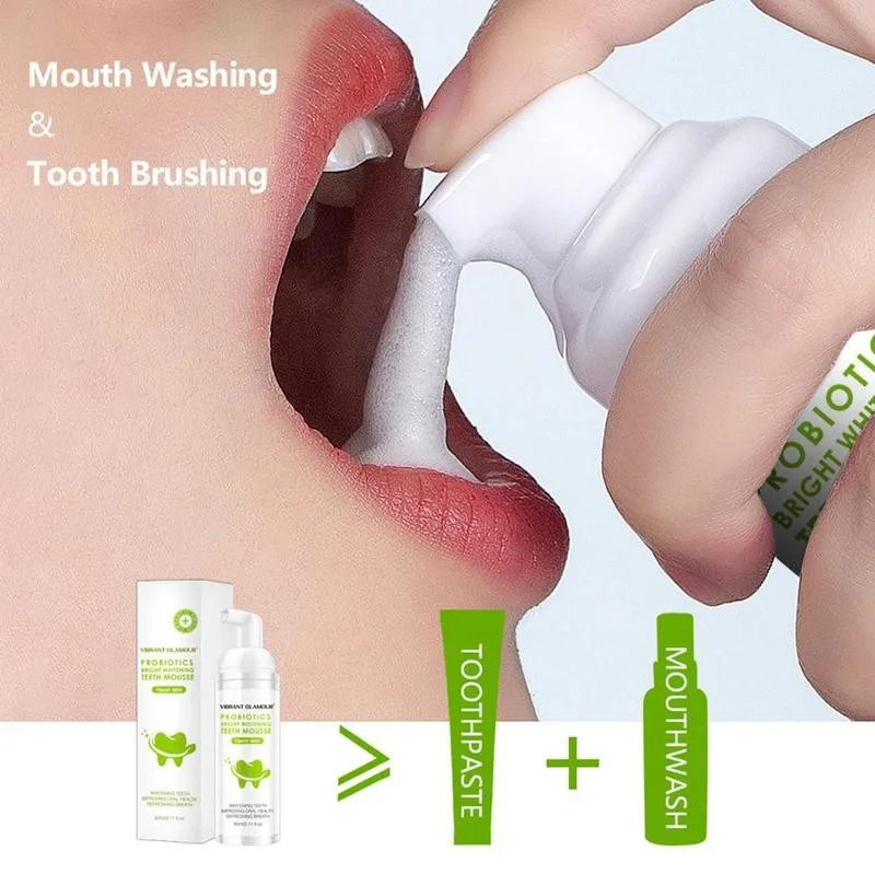 60 г отбеливание зубов мусс мятный зубная паста для удаления зубного налета