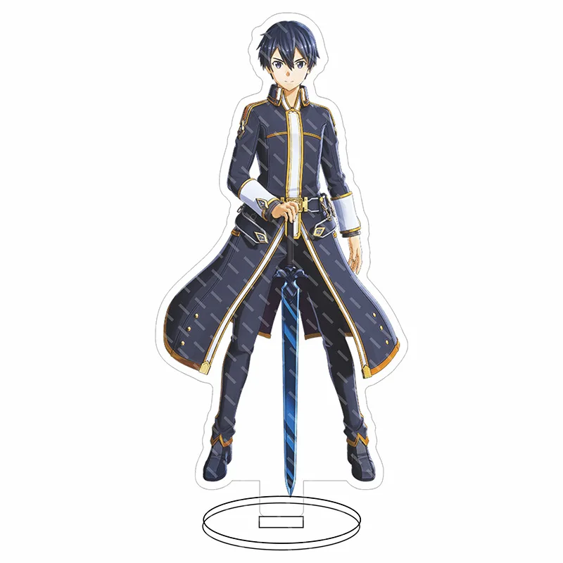 1 шт. мультяшный аниме меч искусство онлайн акриловая модель на подставке SAO Asuna