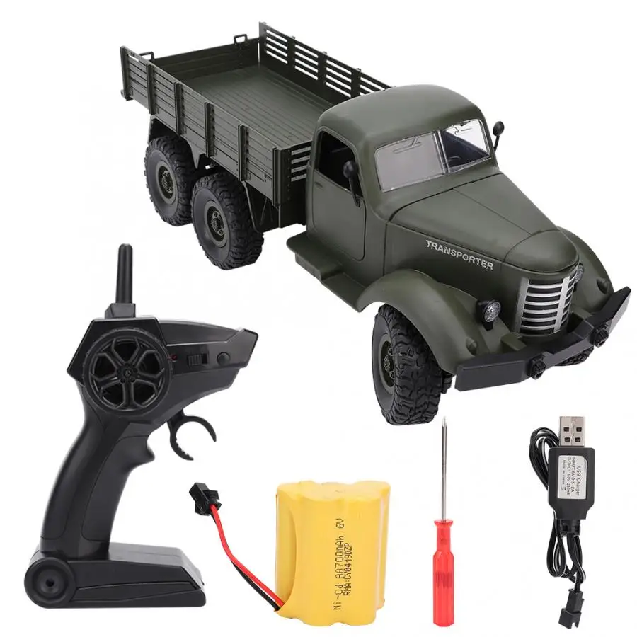 D827 1:16 2 4G пульт дистанционного управления военный грузовик автомобиль