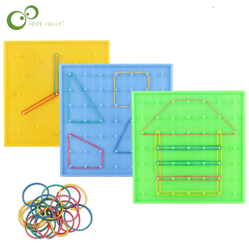 Пластиковая пластина для ногтей инструмент первичной математики геометрия