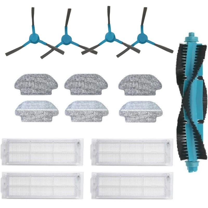 

Набор для робота-пылесоса Viomi V2Pro, основная и боковая щетки, фильтры НЕРА Для Подметания и мытья