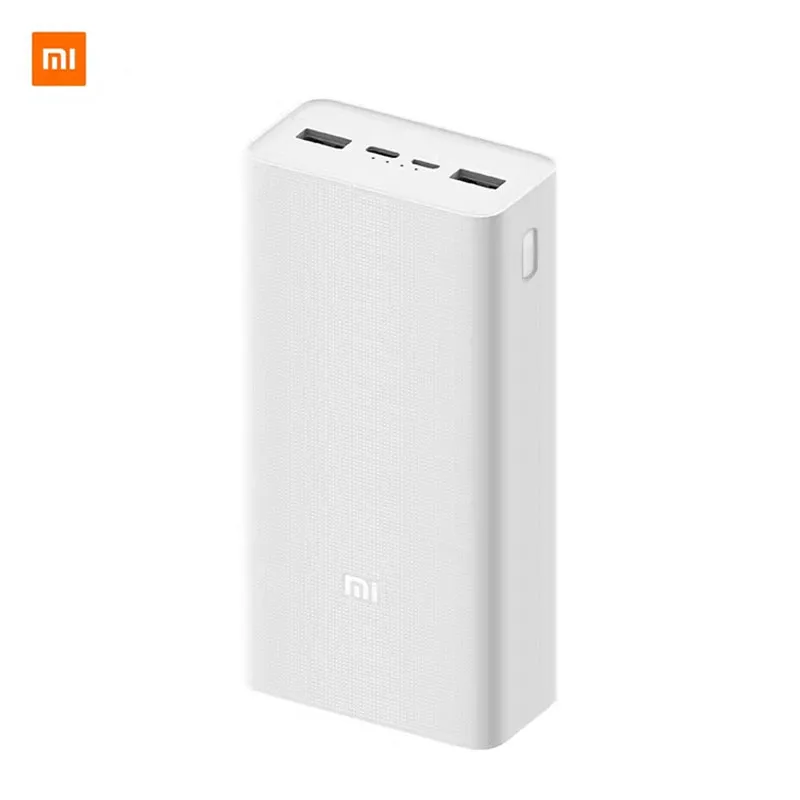 Оригинальный внешний аккумулятор Xiaomi 30000 мАч сверхбольшой Срок службы батареи 18
