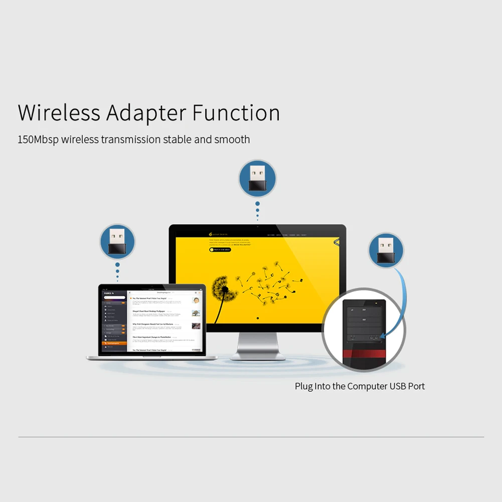 

Mini 1200M USB 3.0 Wireless Adapter Receiver Dual Band WiFi Dongle Portable 2.4/5.8GHz Network Card For Laptop PC Home