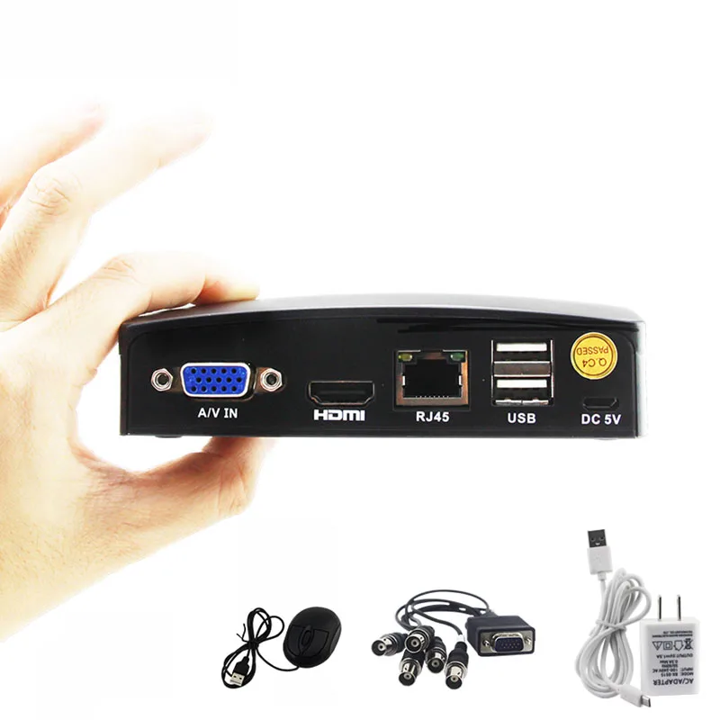 Камера видеонаблюдения 5 в 1 4 канала AHD DVR 1080N гибридный видеорегистратор NVR H.264