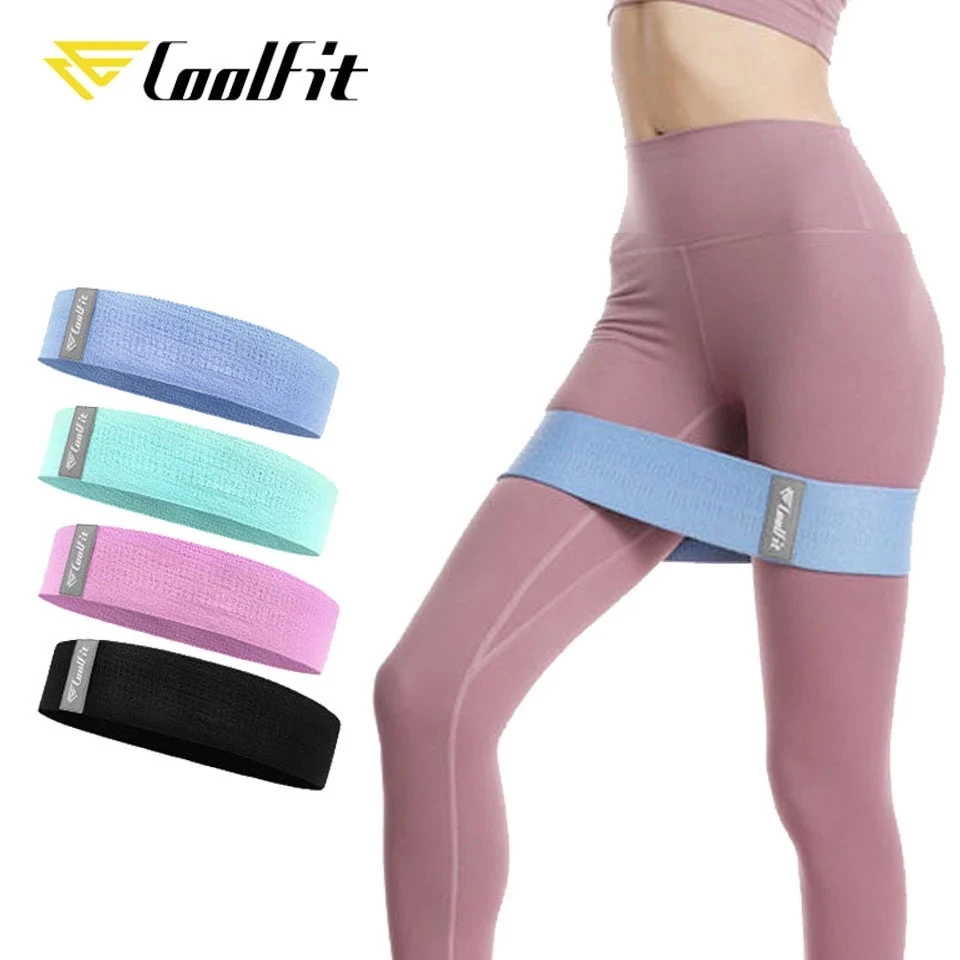 

Эспандер CoolFit для мужчин и женщин, эластичная лента для тренировок ягодиц, для тренажерного зала, йоги, растяжки, тренировок, фитнеса, тренир...