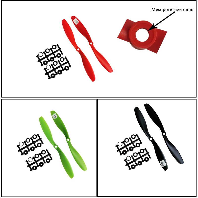 4 пары пропеллеры 8045 8x4 5 9047 9x4 7 1045 10x4 1147 11x4 1245 12x4 CW CCW Для мультикоптера RC FPV|Детали и