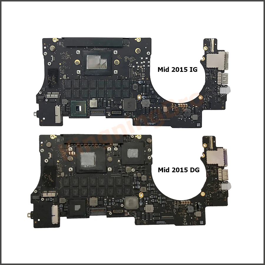 Оригинальный процессор i7 8 Гб 16 материнская плата для Macbook Pro Retina 15 &quotA1398